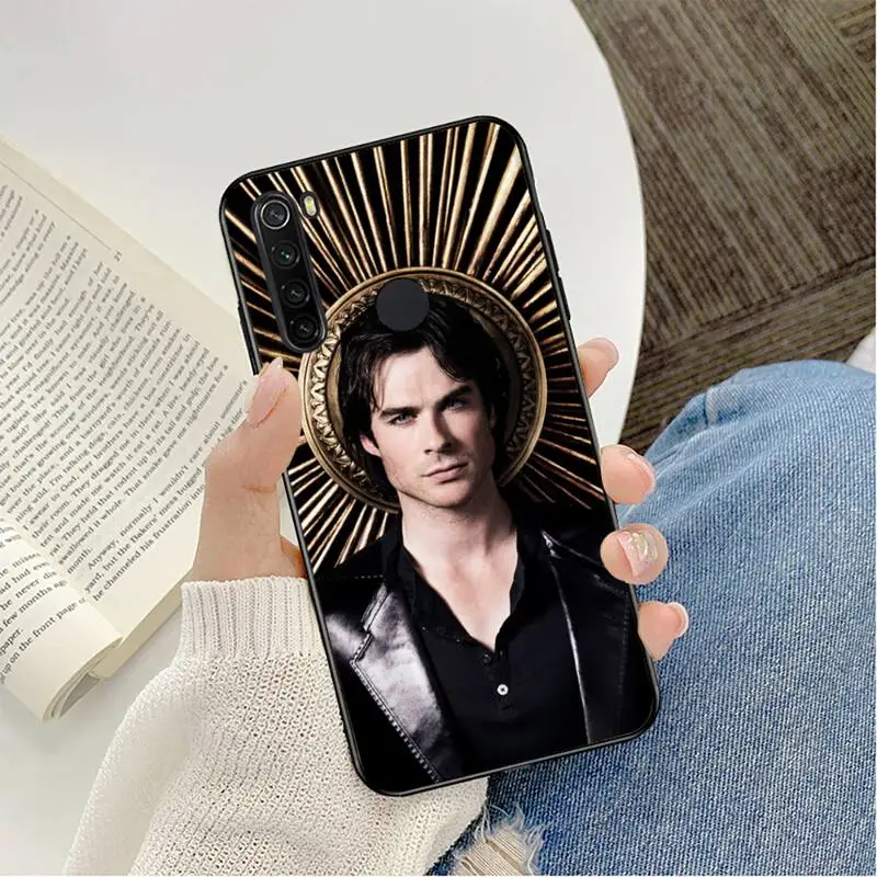 Вампира Дневники Йен Сомерхолдер Чехол для телефона чехол-накладка Redmi note 8Pro 8T 9