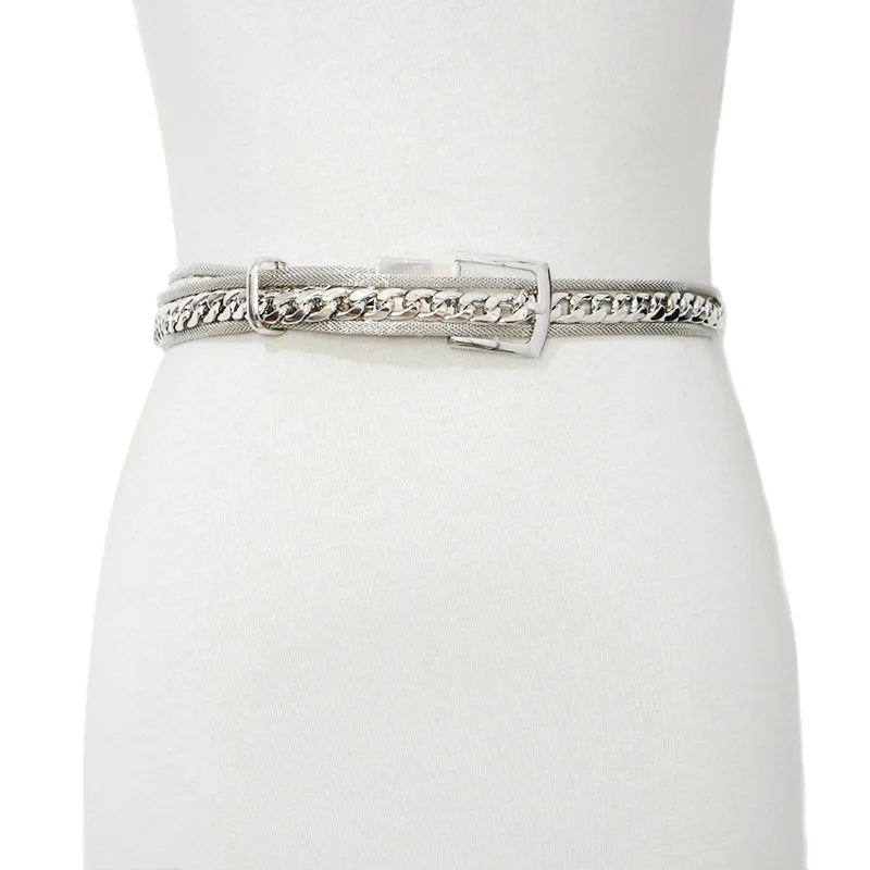 Фото Luxury Brand 2020 New Fashion Creative Ladies Waist Chain Desinger simple Women Belt Personality Trend Metal Bg-1514 Аксессуары для Luxury Brand 2020 New Fashion Creative Ladies Waist Chain Desinger simple Women Belt Personality Trend Metal Bg-1514 Аксессуары для