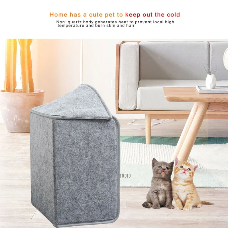

Electric Foot Warmer Pad Adjustable Thermostat Folding Flat Space Heater Office Under Desk Winter Tool U1JE