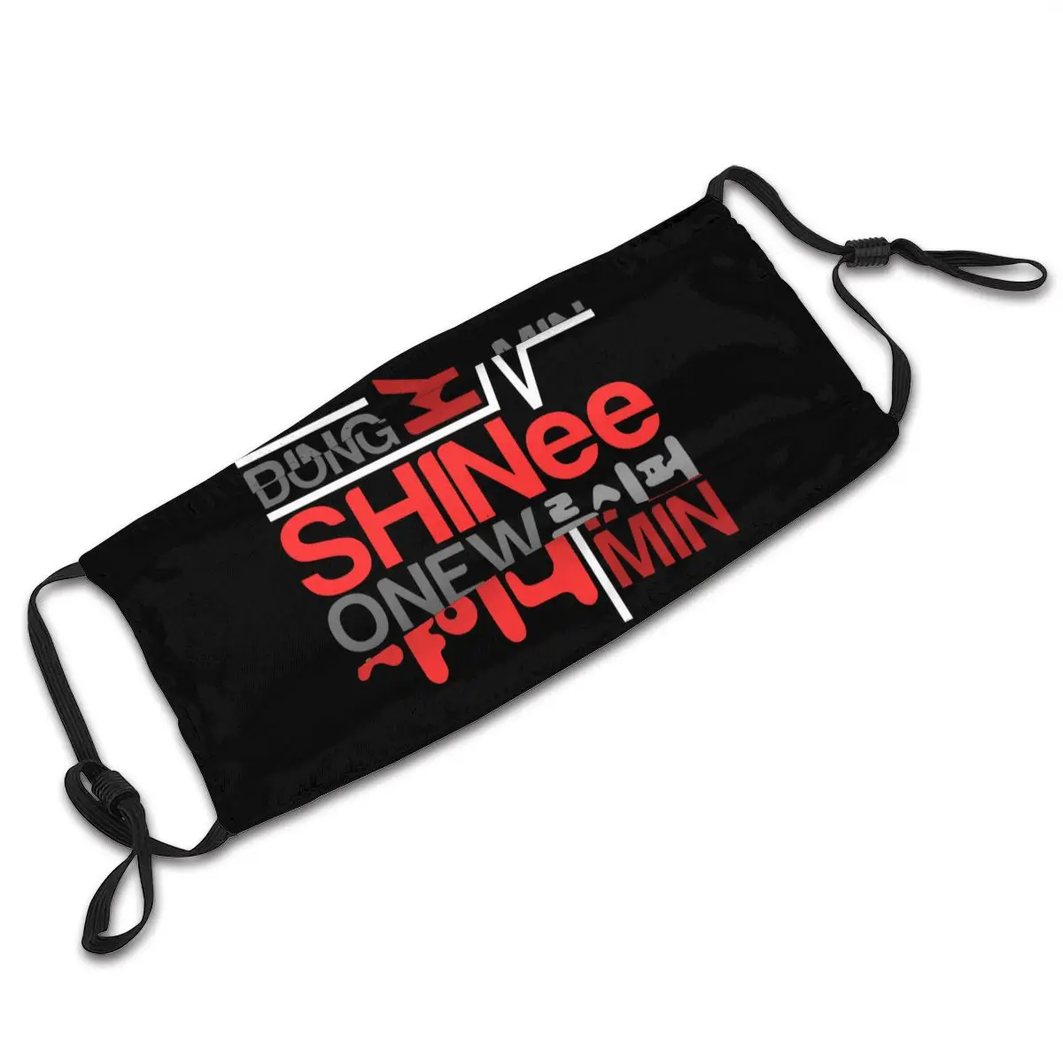 Shinee маска для лица RGW SHINee из полиэстера взрослых с 2 фильтрами | Аксессуары одежды