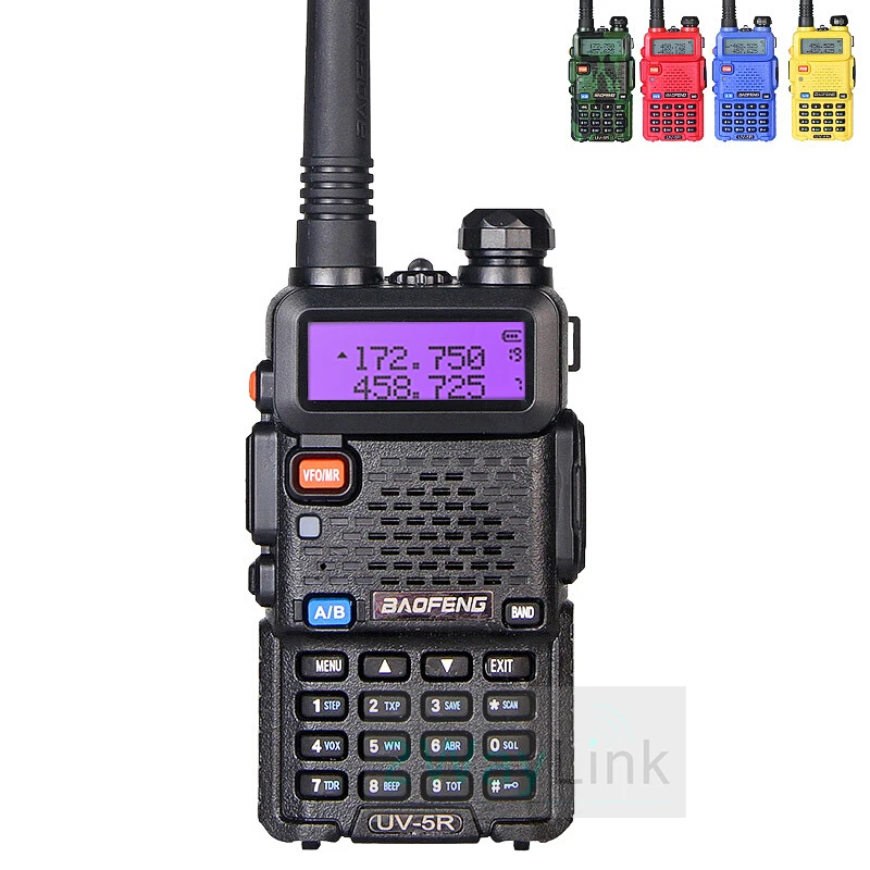 Портативная рация Baofeng UV-5R 8W 1 шт./2 шт. 10 км uv5r для охоты радиолюбительская |