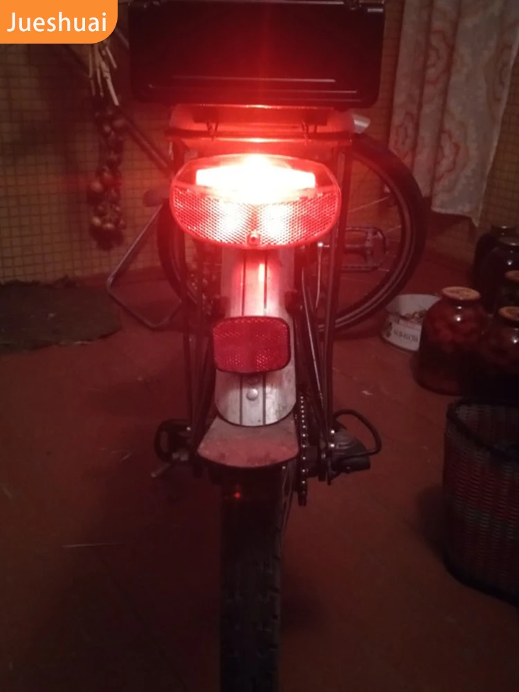 Велосипед задний светильник LED лампа хвост сзади на стеллаж для выставки товаров