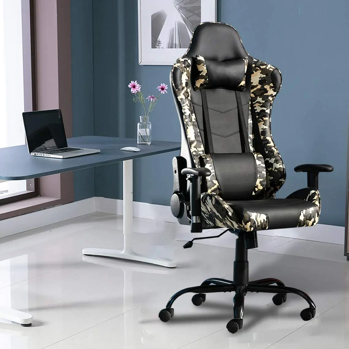 Office Chair Gaming Chairs Office Swivel Chairs  With Headre