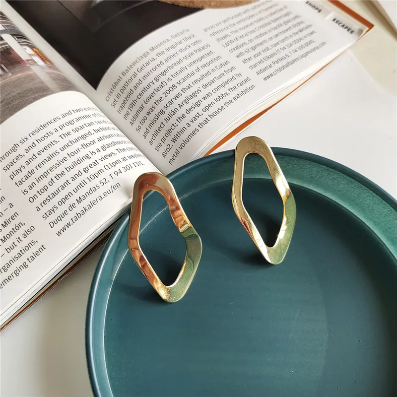 RUIYI реальные 925 стерлингового серебра Для женщин неправильные геометрические