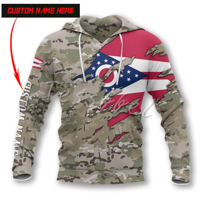 

Камуфляжная Толстовка tessвам с персонализированным 3D-принтом и флагом, модная мужская толстовка в стиле Харадзюку, Повседневная Уличная оде...