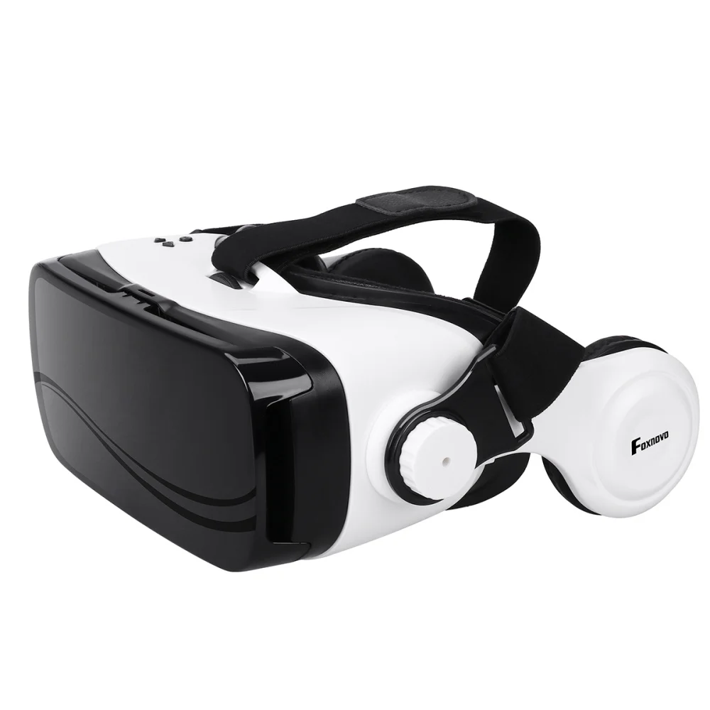 FOXNOVO 1 шт. 3D VR гарнитура с эффектом погружения видеоремешок для игр регулируемое