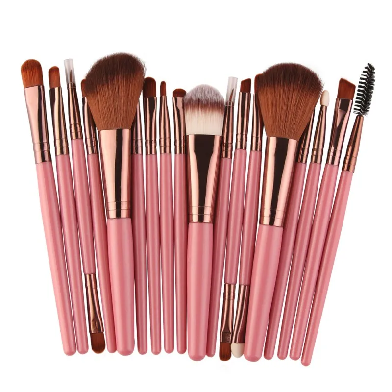 

18pcs/set Professional Makeup Brushes Kit Powder Eye Shadow Foundation Blush Women Cosmetic Green Make Up Brush Tool