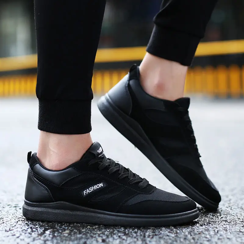 

Maycaur Men Walking Shoes Comfortable Breathable Mesh Athletic Shoes Men Casual Black Shoes Outdoor Fashion Sneakers Tennis Shoe