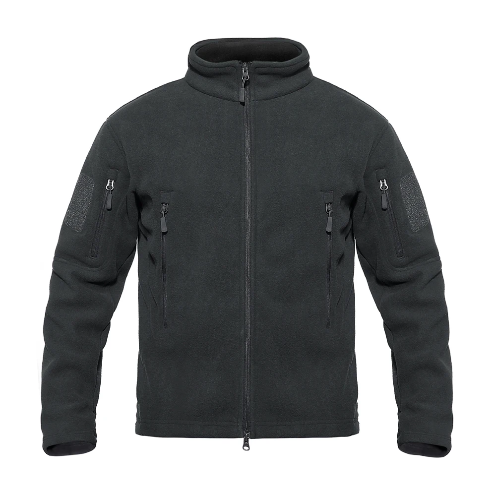 Зимняя флисовая куртка Мужская Утепленная Военная армейская пэчворк с