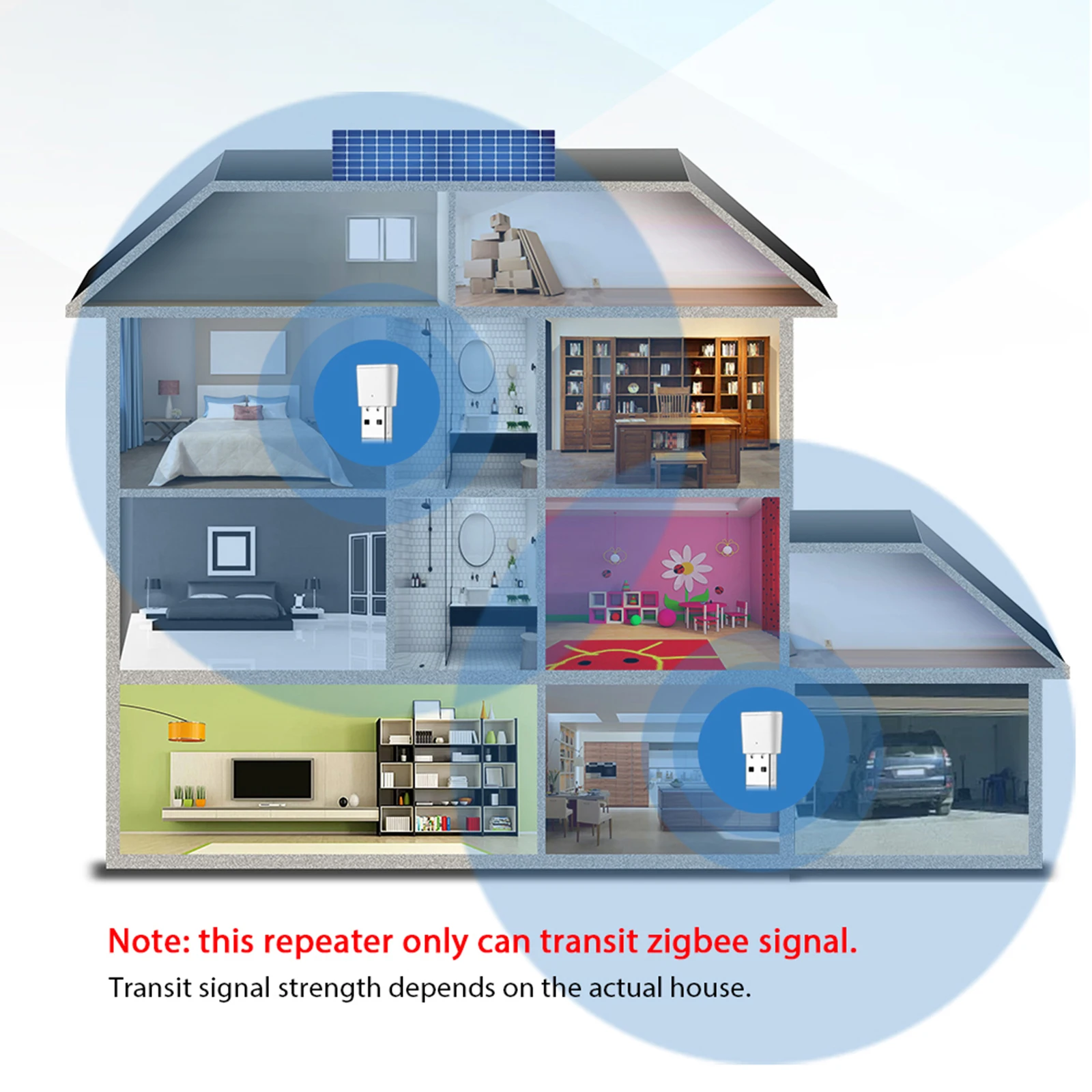 

USB Tuya Zigbee Tuya Smarts Smarts Life Signal Repeaters Signal Amplification Transmitters Signal Enhancement Compatible Alexa