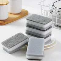 strong magic sponge cleaning brush dish bowl washing sponge kitchen pot pan scouring pad cleaning cloth window glass clean tools