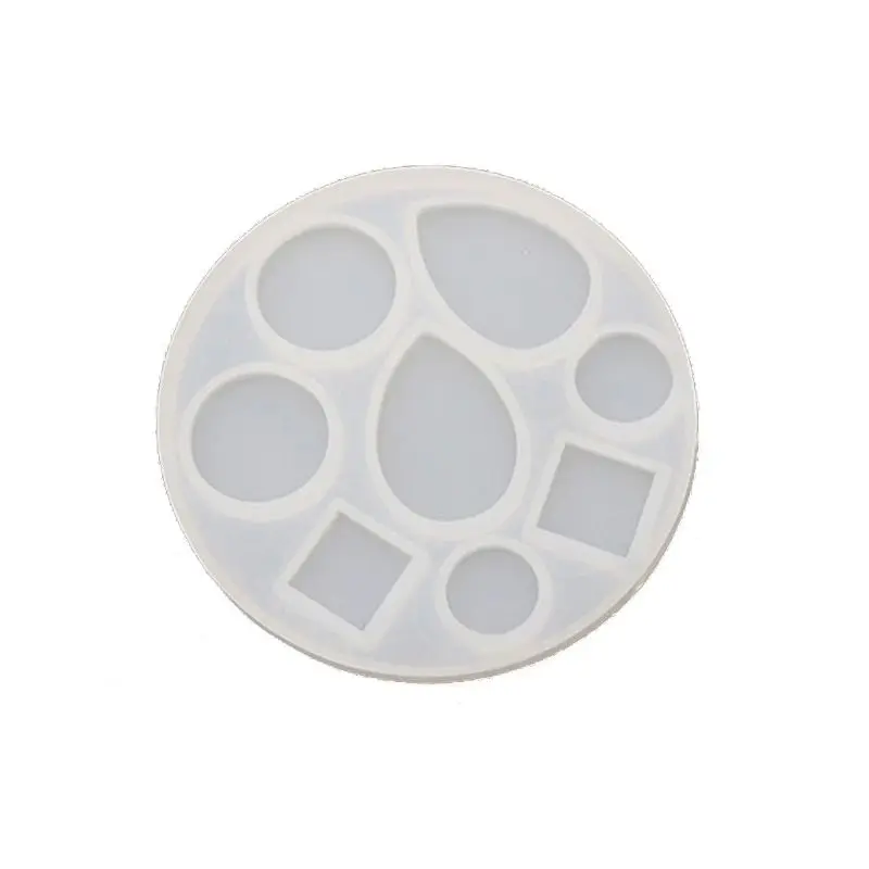 

Сделай Сам геометрические круглые квадратные каплевидные серьги подвеска из смолы форма для изготовления ювелирных изделий A0KD