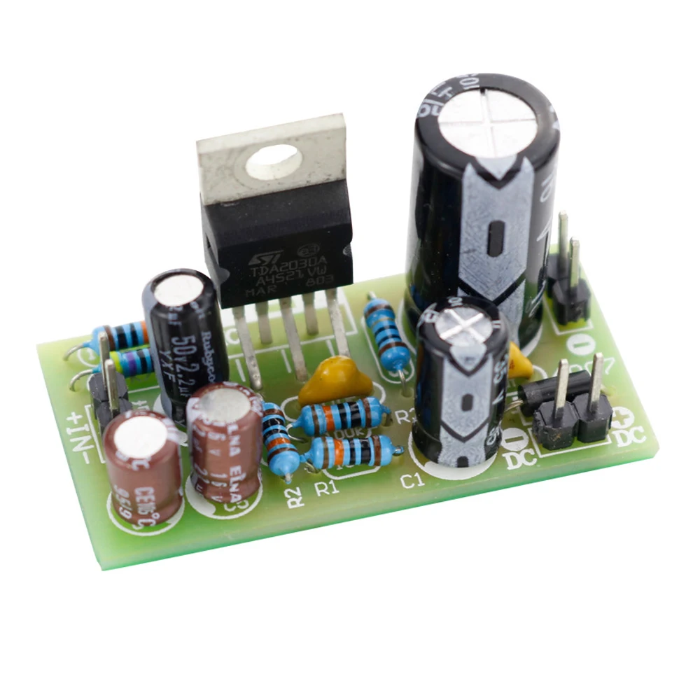 1pcs TDA2030A Electronic Audio Power Amplifier Board Module DC 9V-24V Mono 18W Computer Active Speakers DIY Kit 1pcs TDA2030A Electronic Audio Power Amplifier Board Module DC 9V-24V Mono 18W Computer Active Speakers DIY Kit