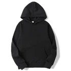 Толстовка мужская с капюшоном, повседневный джоггеры, однотонный свитшот, уличная одежда, большие размеры, Осень-зима