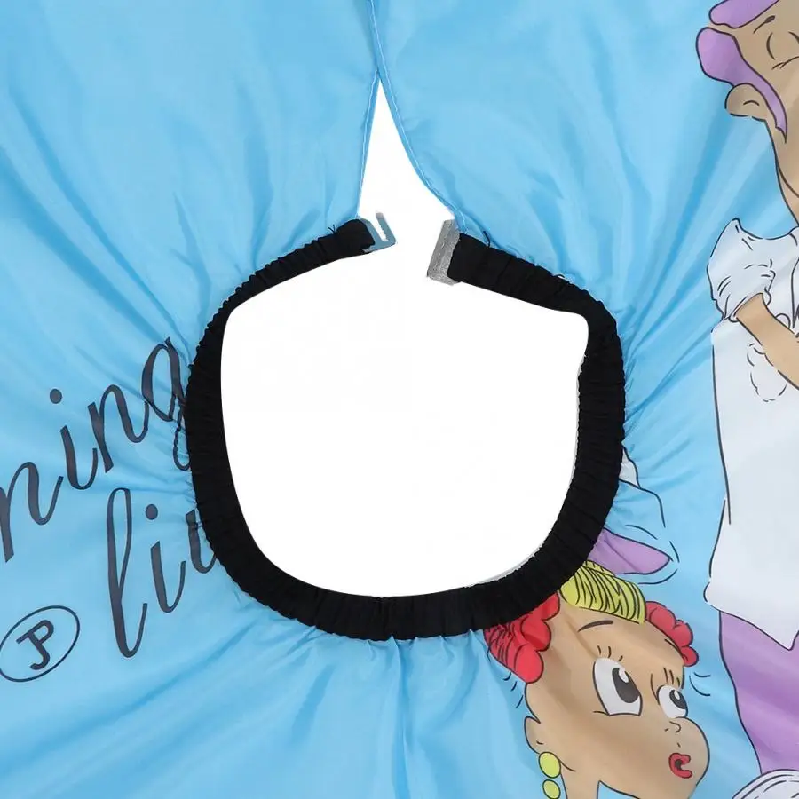 Стрижка волос Детский милый парикмахерский халат накидка для парикмахерской