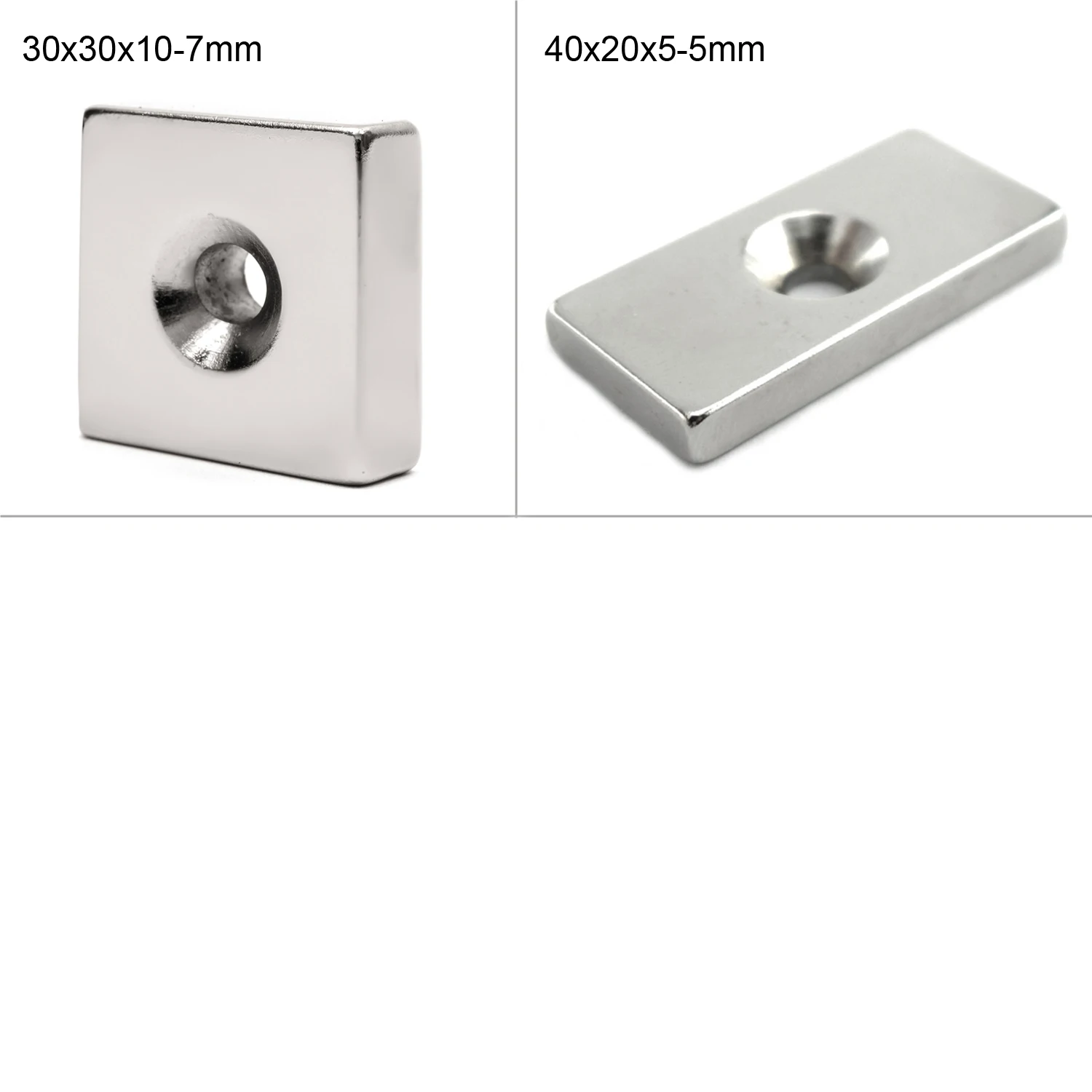 Небольшой Неодимовый магнит с потайным блоком мощные редкоземельные постоянные