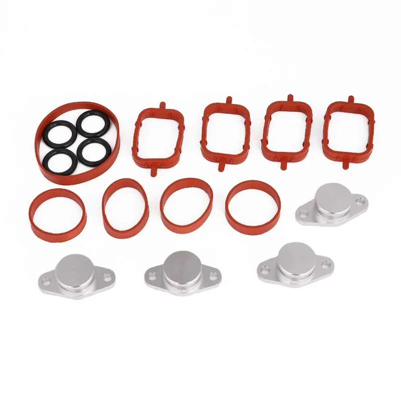 4X22 мм закручивающиеся заслонки с прокладками впускного коллектора для BMW