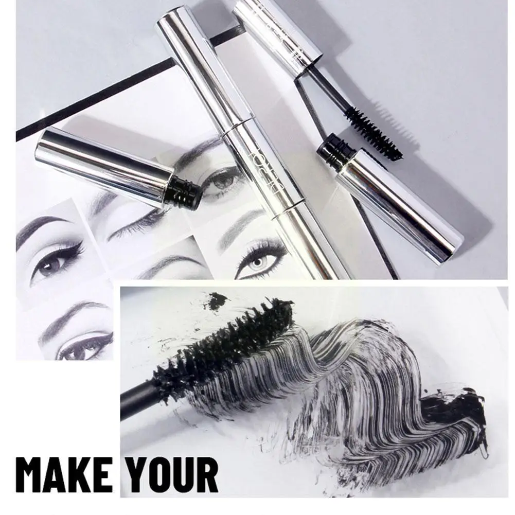 

Waterproof 4D Silk Fiber Mascara Mask Roll Full Professional Makeup Cosmetic Mascara 8ml Mascara Eyelash 4d Makeup R4X9