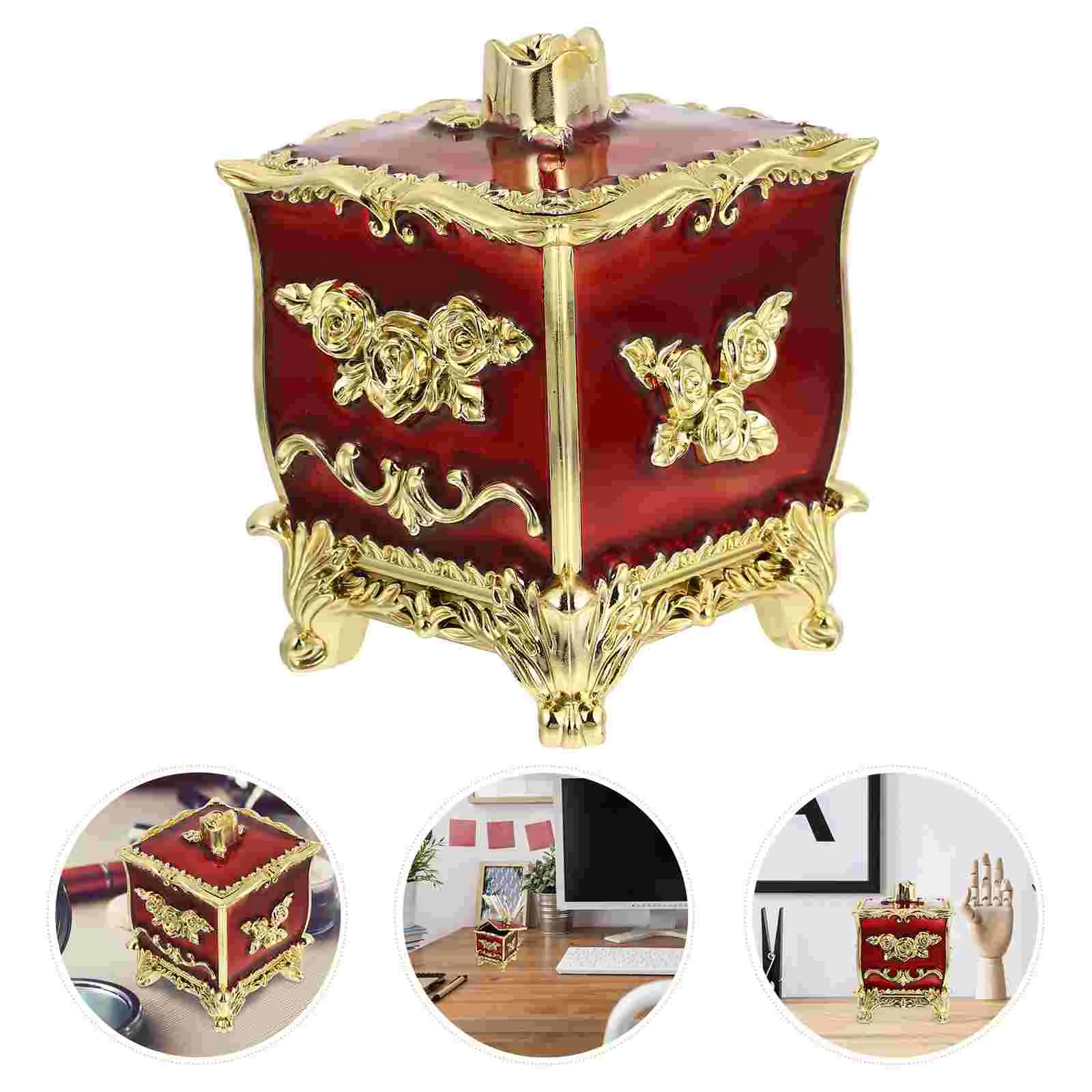 

1pc Creative Container Delicate Storage Box Practical Snack Storage Box