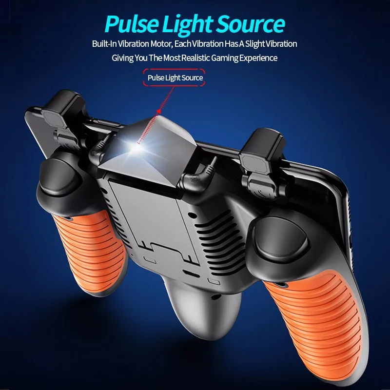 for PUBG Game Controller Gamepad Trigger Button Cooling Fan Joystick IOS Android Phone | Электроника