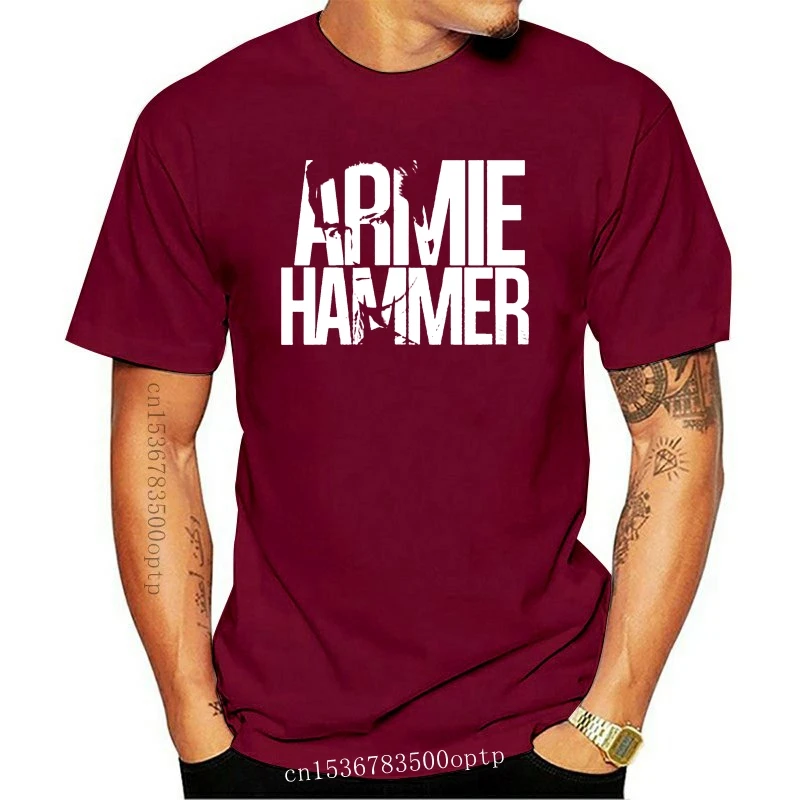 

New Men tshirt Armie Hammer T Shirt Printed T-Shirt tees top