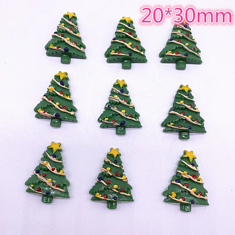 5 шт. Рождественский Снеговик кабошон из смолы художественные принадлежности