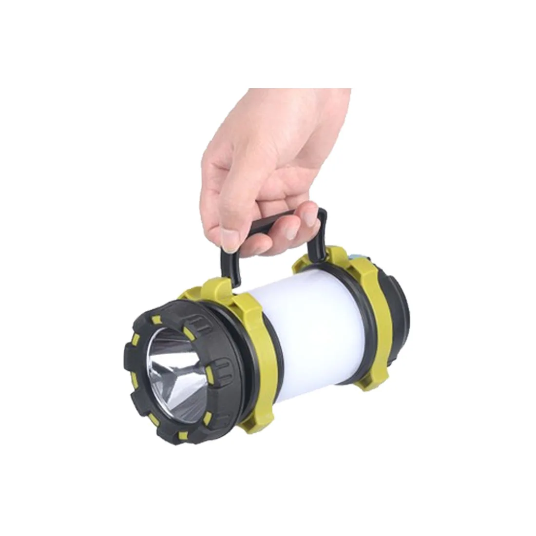 

1200LM LED Camping Lantern USB Rechargeable Flashlight Waterproof Lantern for Hurricane Emergency Hiking Fishing with Batteries
