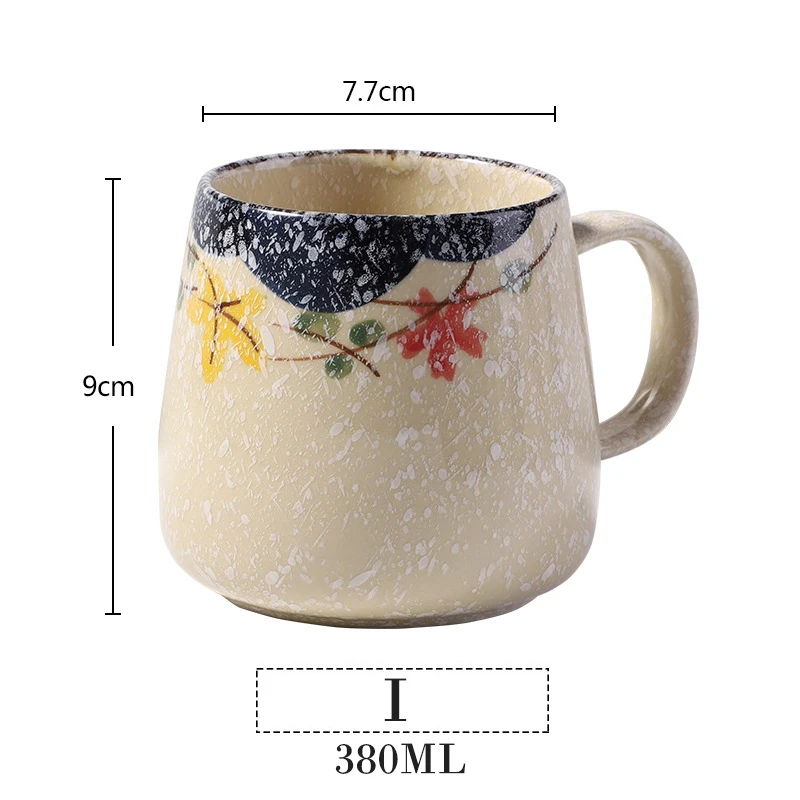 Винтажная кофейная кружка уникальные керамические чашки в японском стиле ретро
