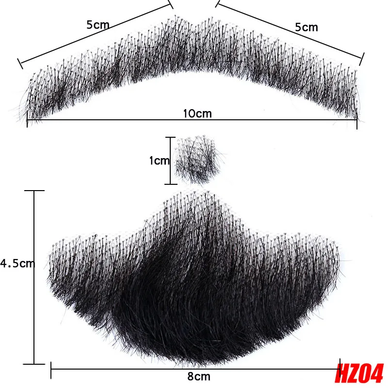 AILIADE кружевная борода искусственная для мужчин усы ручной работы настоящие