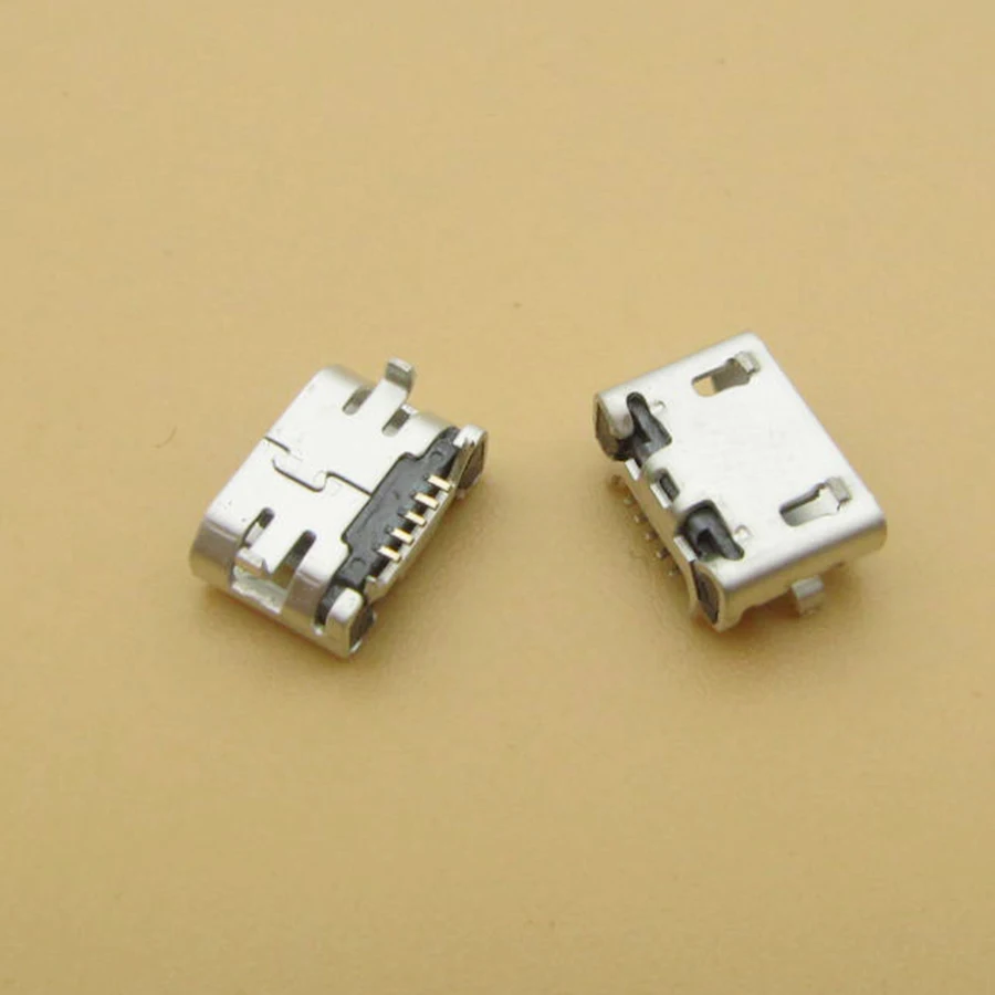 50 шт./лот для ZTE Blade V6 X7 D6 micro mini USB зарядный порт док-разъем 5pin Сменные запасные