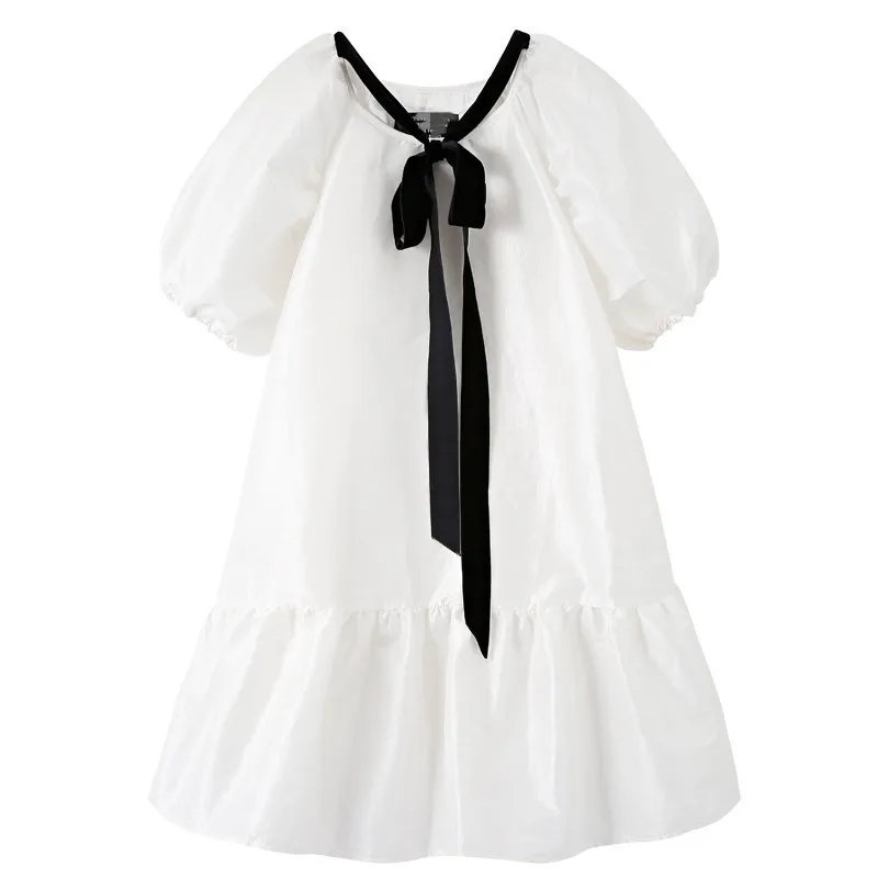 

2021 New Summer Graceful Puff Sleeve Dress Super Fairy Princess Dress