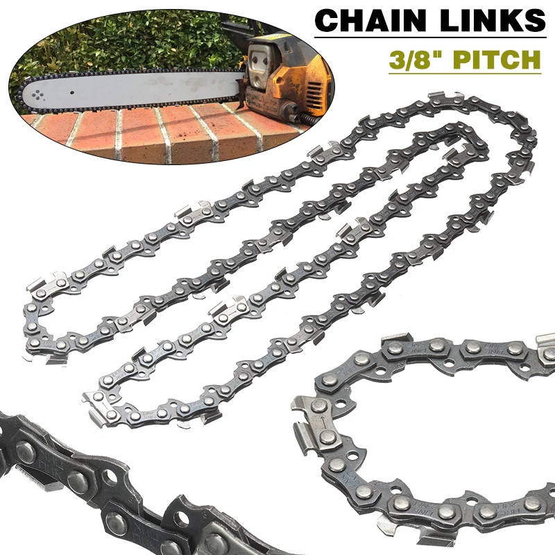 

1pcs Replacement Chainsaw Chain Blade Wood Cutting 3/8 0.50 57 Drive Links For 16" Bar Replacement Spare Chainsaw Saw Chain