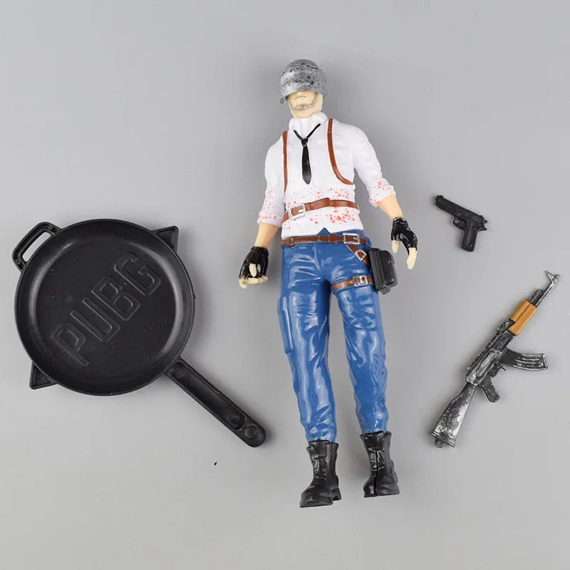 Игры PUBG битва фигурки с шлемы торт украшения фигурка игрушки для битвы коллекции