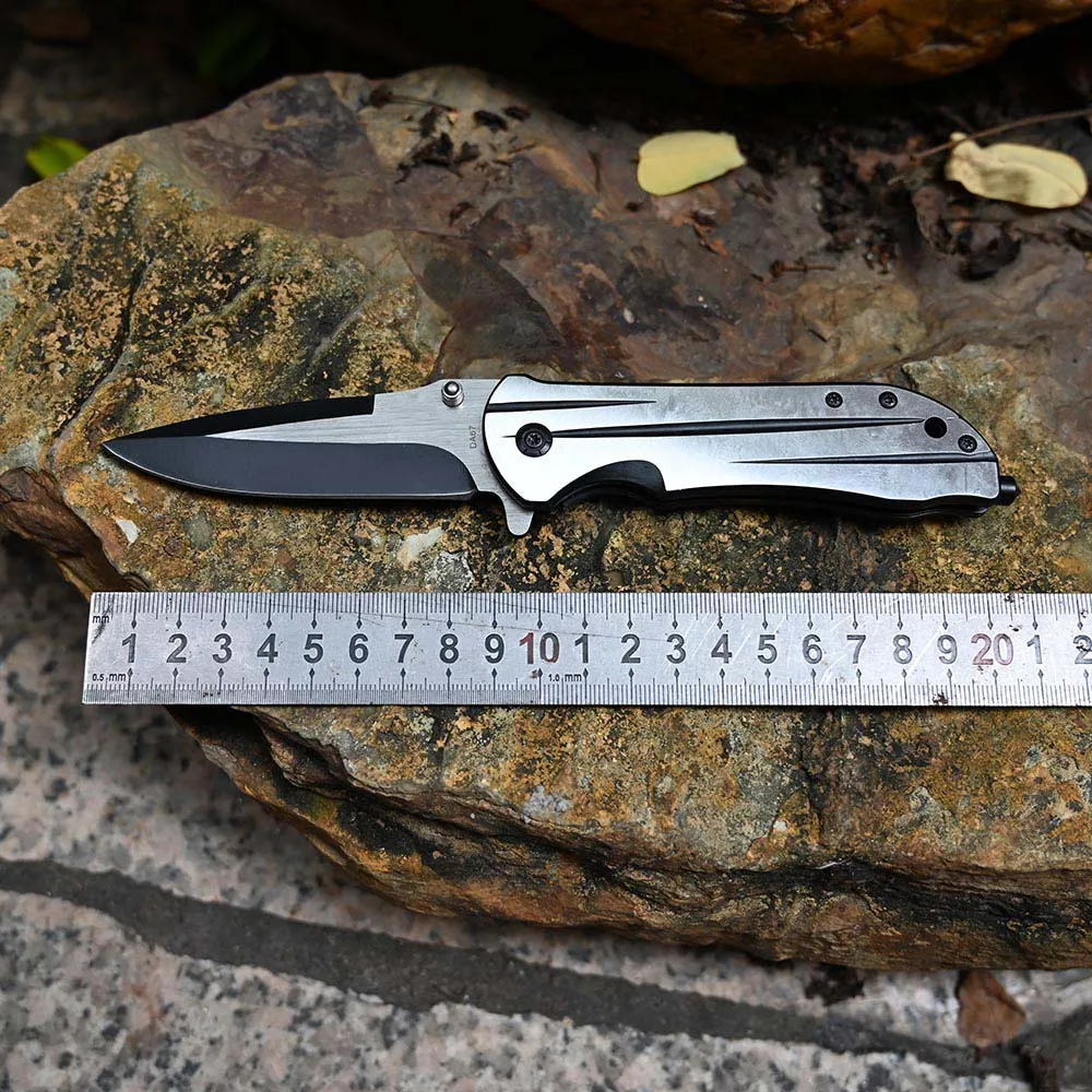 

Pocket Knife - Folding Knife 440C Knife with Clip - Tactical Knife for Fishing Hunting Hiking Survival Mens and Womens Gift