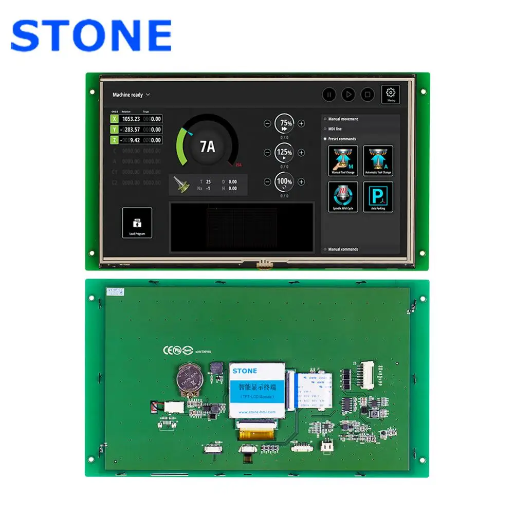 

10.1" Human Machine Interface TFT Display Programmable Logic LCD Controller Touch Screen for Equipment Use Customize
