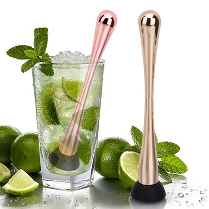 Нержавеющая сталь дробления льда палка Барные инструменты коктейльное лимонный