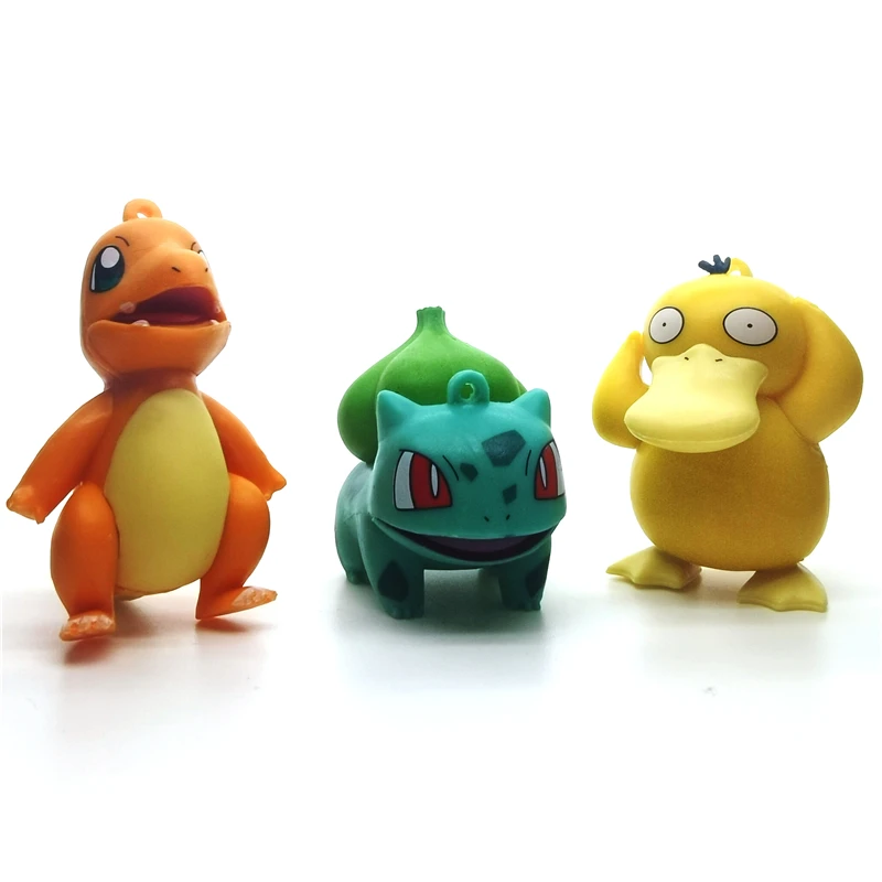 6 видов стилей Обувь с рисунками из японского аниме Покемон чармандер Psyduck