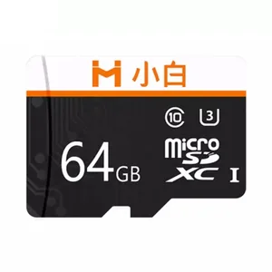 Xiaobai Micro SD карта 64G макс 100 МБс.с карта памяти TF флэш-карта для ноутбука телефона камеры рекордер