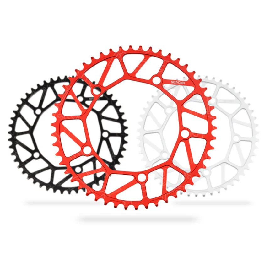 Litepro BMX велосипедная цепь красочная положительная отрицательная зубчатая 130BCD