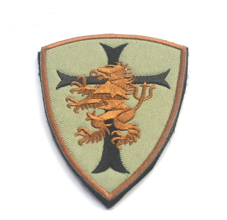 Военные нашивки из ткани devgru lion cross crusader shield patches Navy seal team 6 Patches Tactical USA army for cost|patch