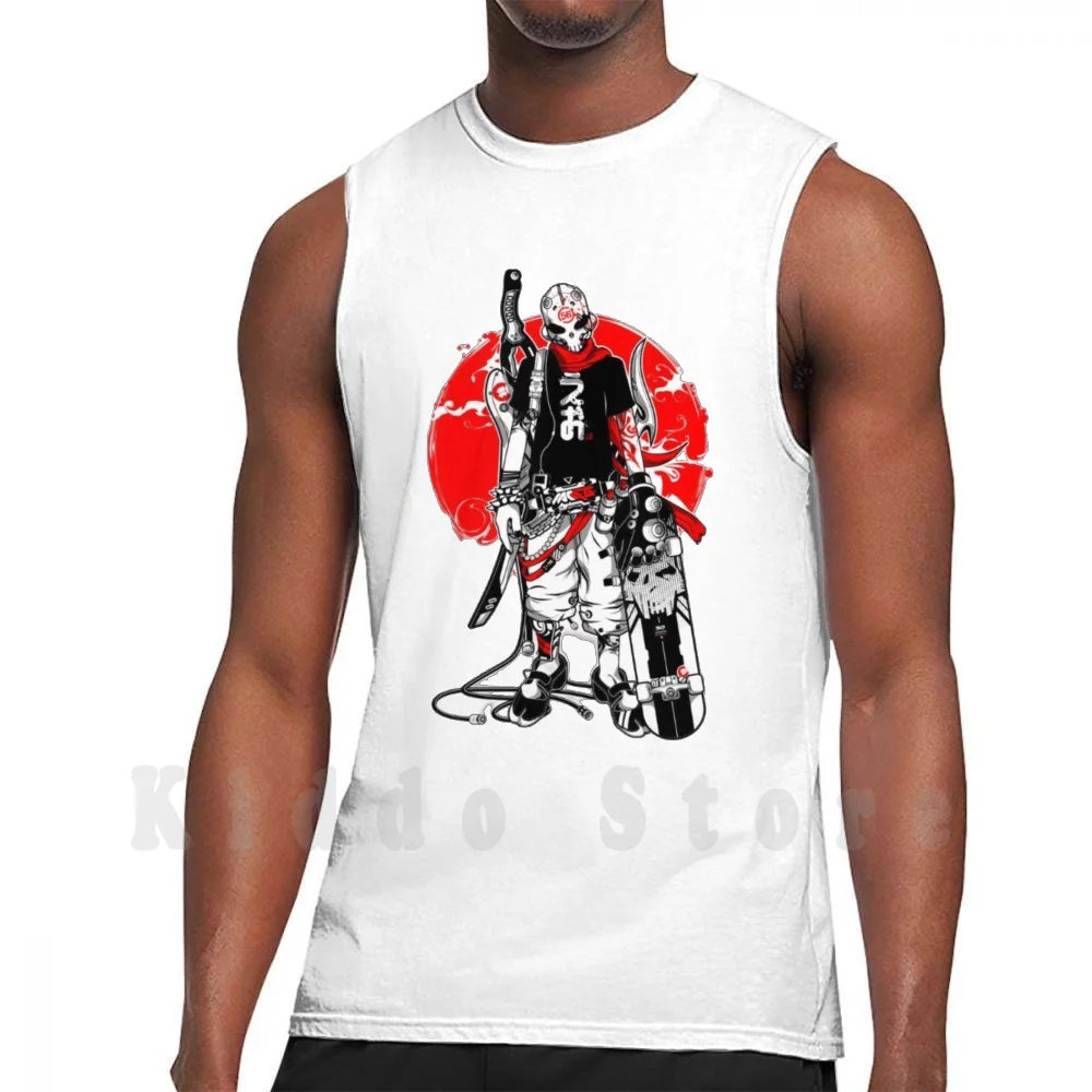 

Майка для скейтбординга, 100% хлопок, на Хэллоуин