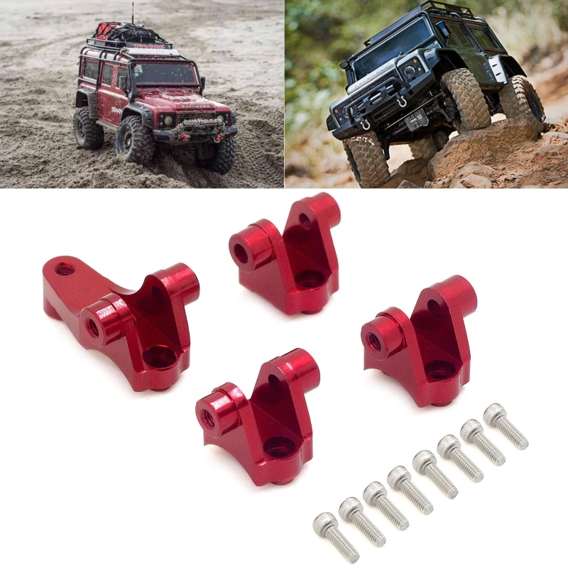 

Aluminum Alloy Front and Rear Axle Tie Rod Base Kit for trx4 8227 RC Model Car F3ME