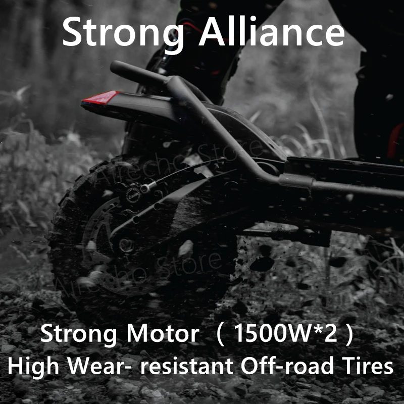 Оригинальный электроскутер Kaabo Wolf King + SUV золотой и черный цвет 72 в 28 а/ч 3000 Вт