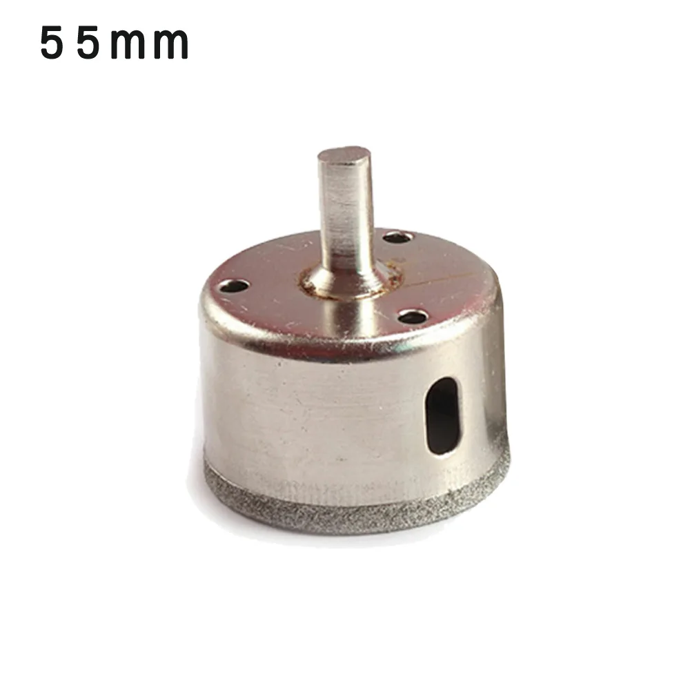 

4pcs 45-60mm Diamond Coated Drill Bits Hole Saw Marble Glass Tiles Cutting Set