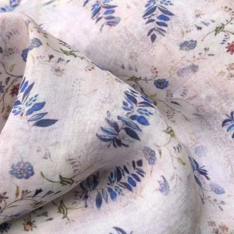 Высококачественная Новая натуральная ткань рами красивая Дымчатая пудра