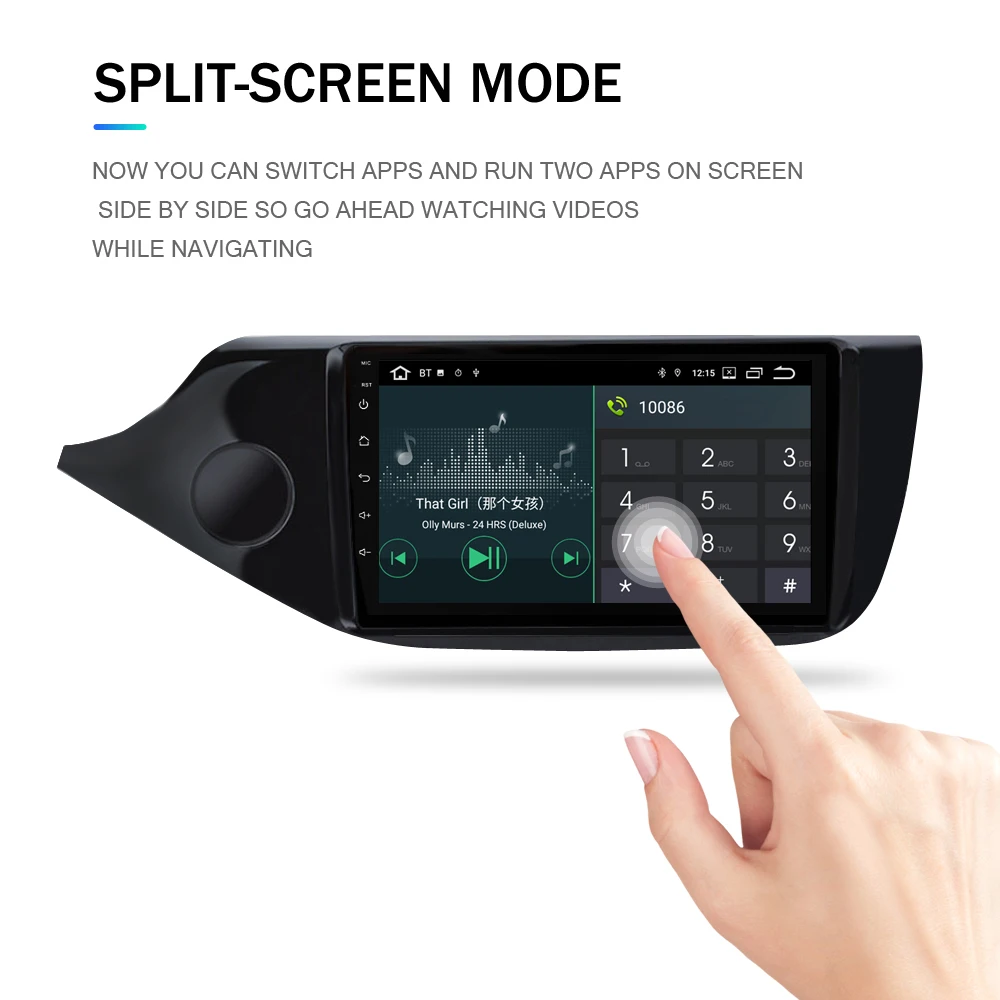 2 Din Android 9,0 сенсорный экран автомобильный мультимедийный плеер для Kia Ceed 2013 аудио Радио стерео видео WiFI Bluetooth DVD gps