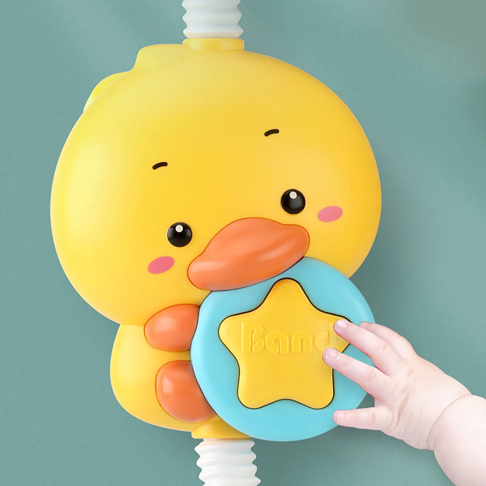 

Baby Bath Shower Toy For Toddlers, Electric Automatic Ducks Water Squirt Shower Baby Bath Toys Spray Water Shower Beach Toys