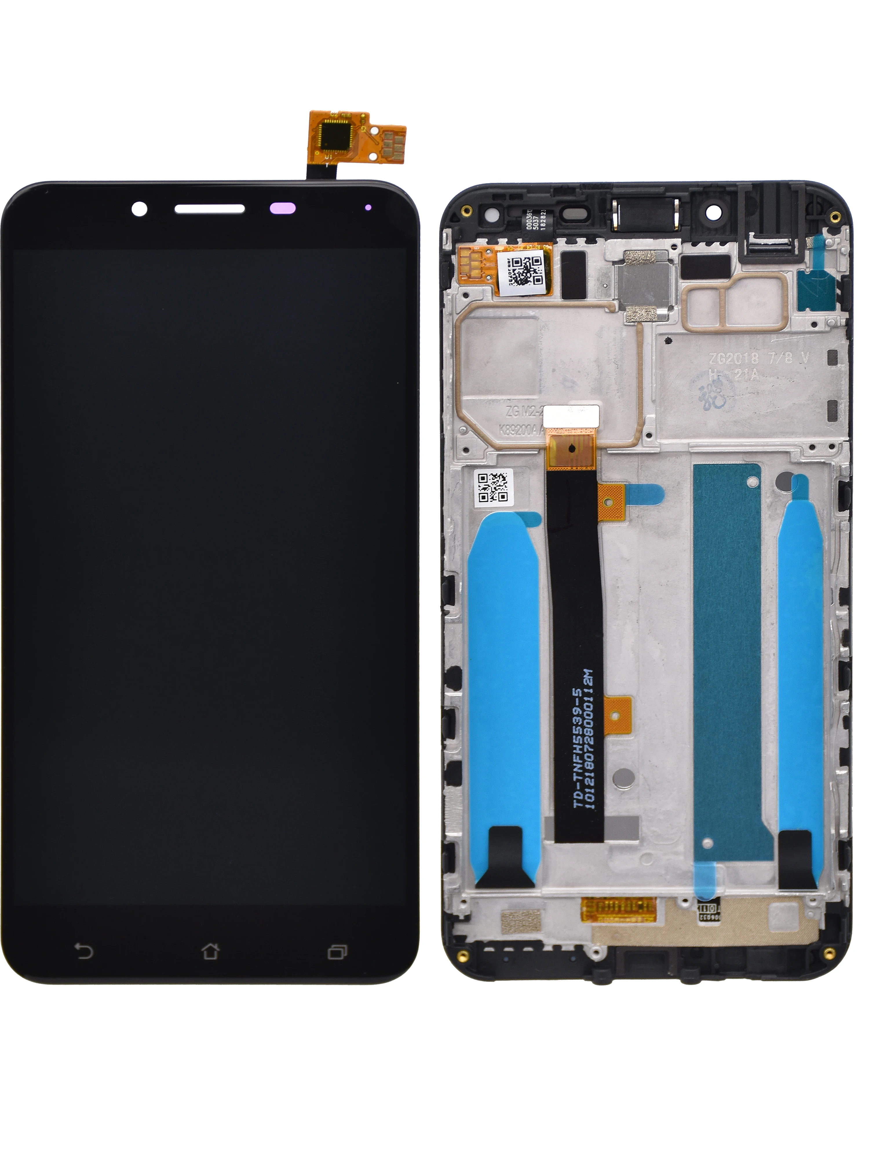 ЖК-дисплей 5 дюйма для Asus Zenfone 3 Max ZC553KL X00DD панель сенсорного экрана в сборе с рамкой