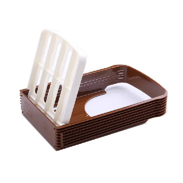 

Toast Bread Slicer Plastic Foldable Loaf Cutter Rack Cutting Guide Slicing Tool Kitchen Accessories Practical Bread Cutter Loaf