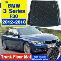 for bmw 3 series f30 sedan saloon 2012 2018 car cargo boot liner tray rear trunk floor mat carpet 2013 2014 2015 2016 2017